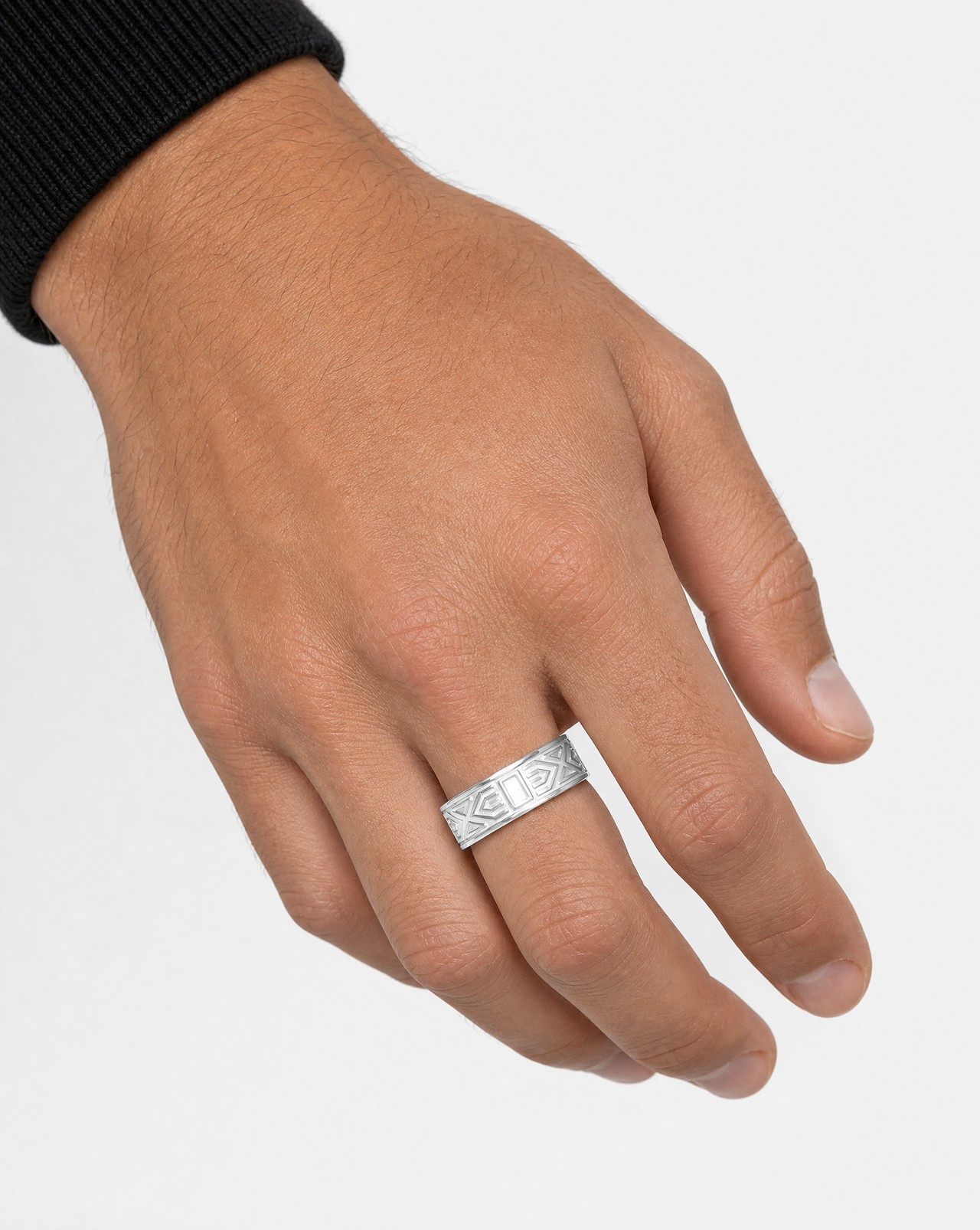 Adamas Ring Silber bold