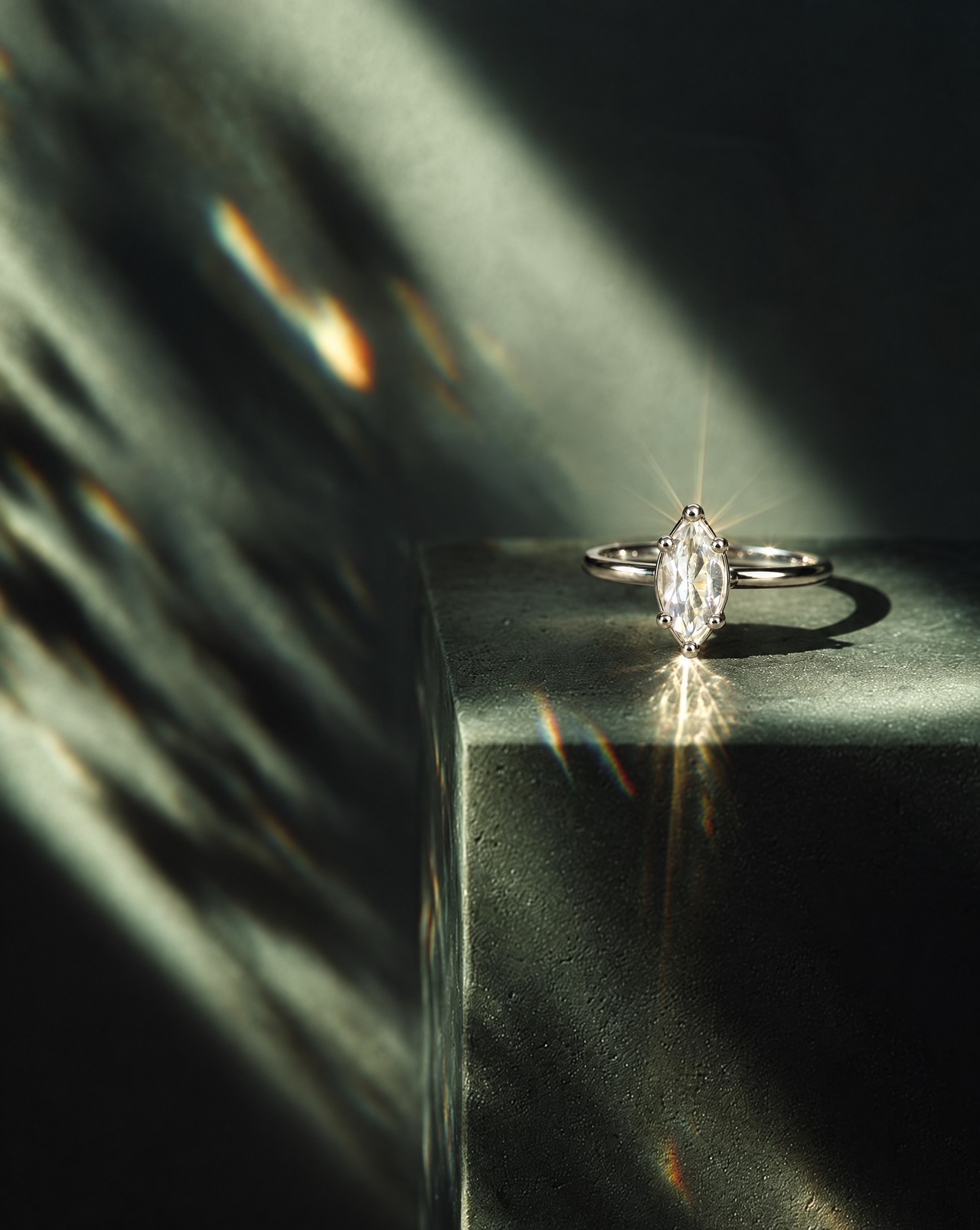 Solitaire Marquise