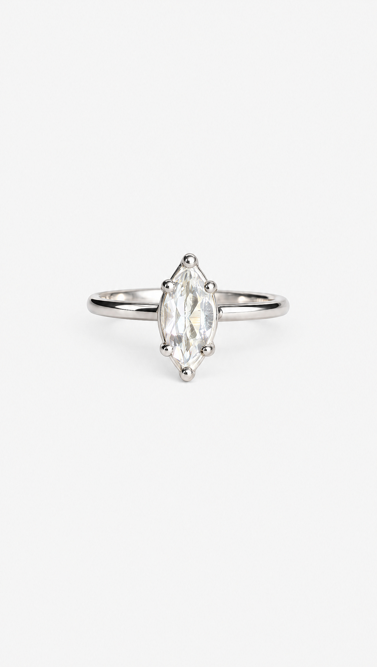 Solitaire Marquise