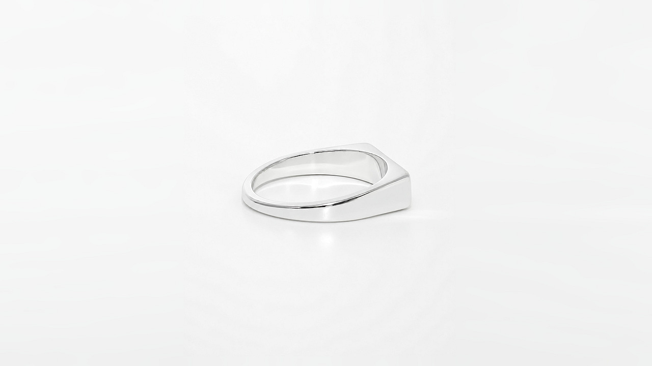 Signet Ring square medium - view 2