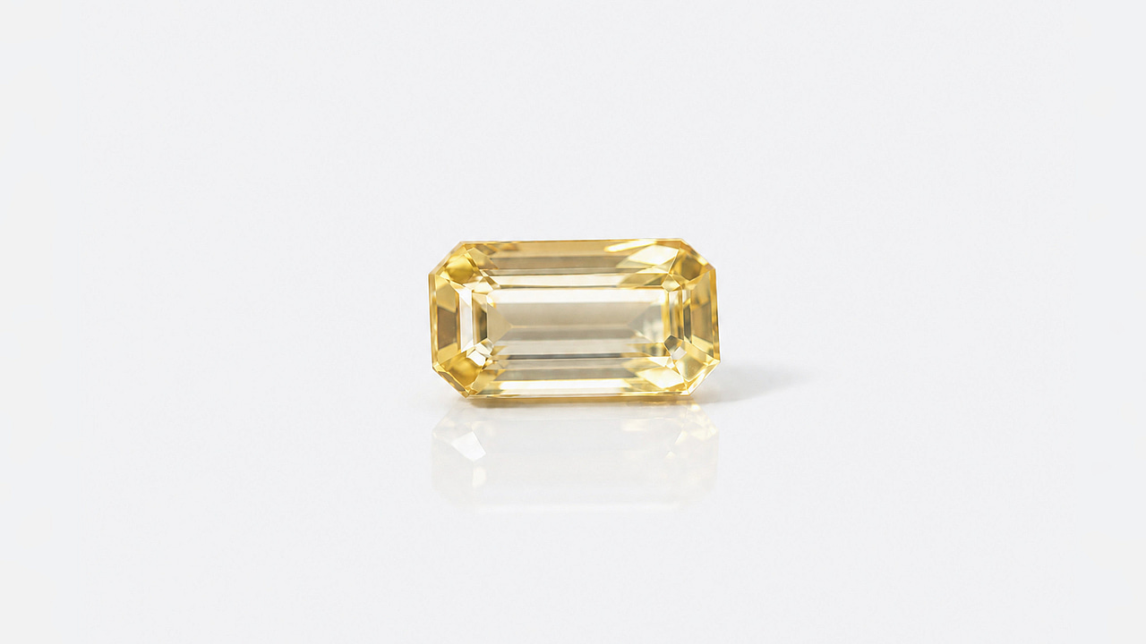 Gelber Saphir