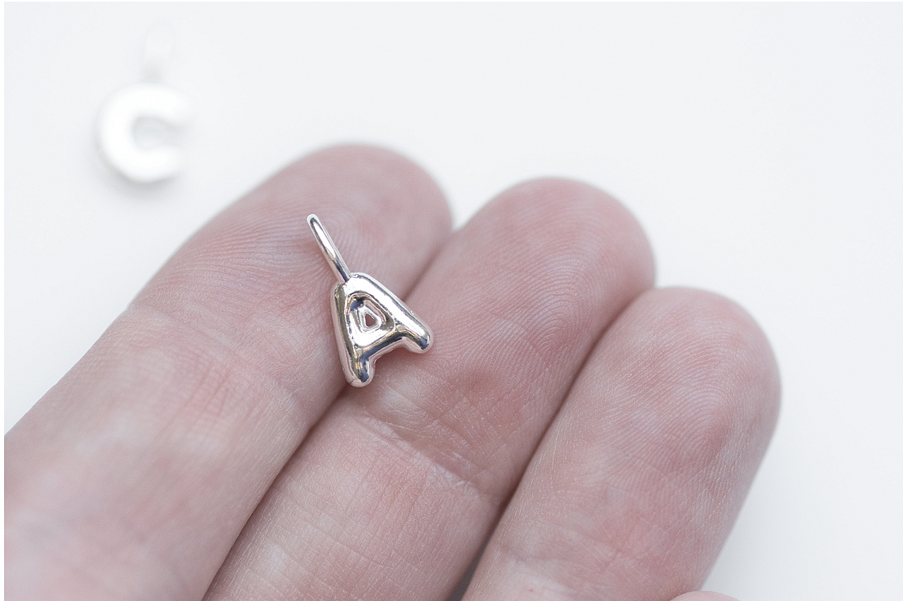 Letter charms A-Z size 12.7mm - view 2