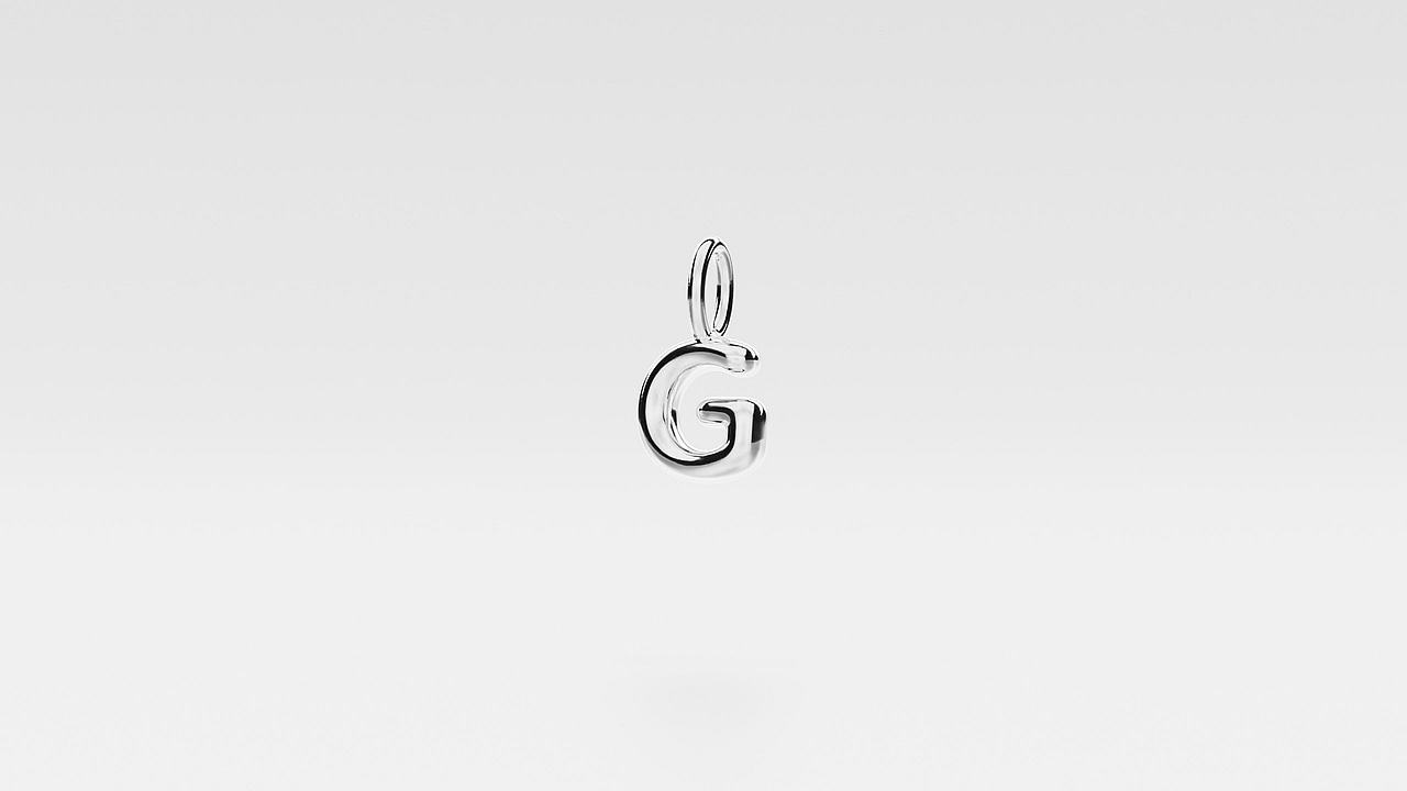 Letter charms A-Z size 12.7mm - view 10