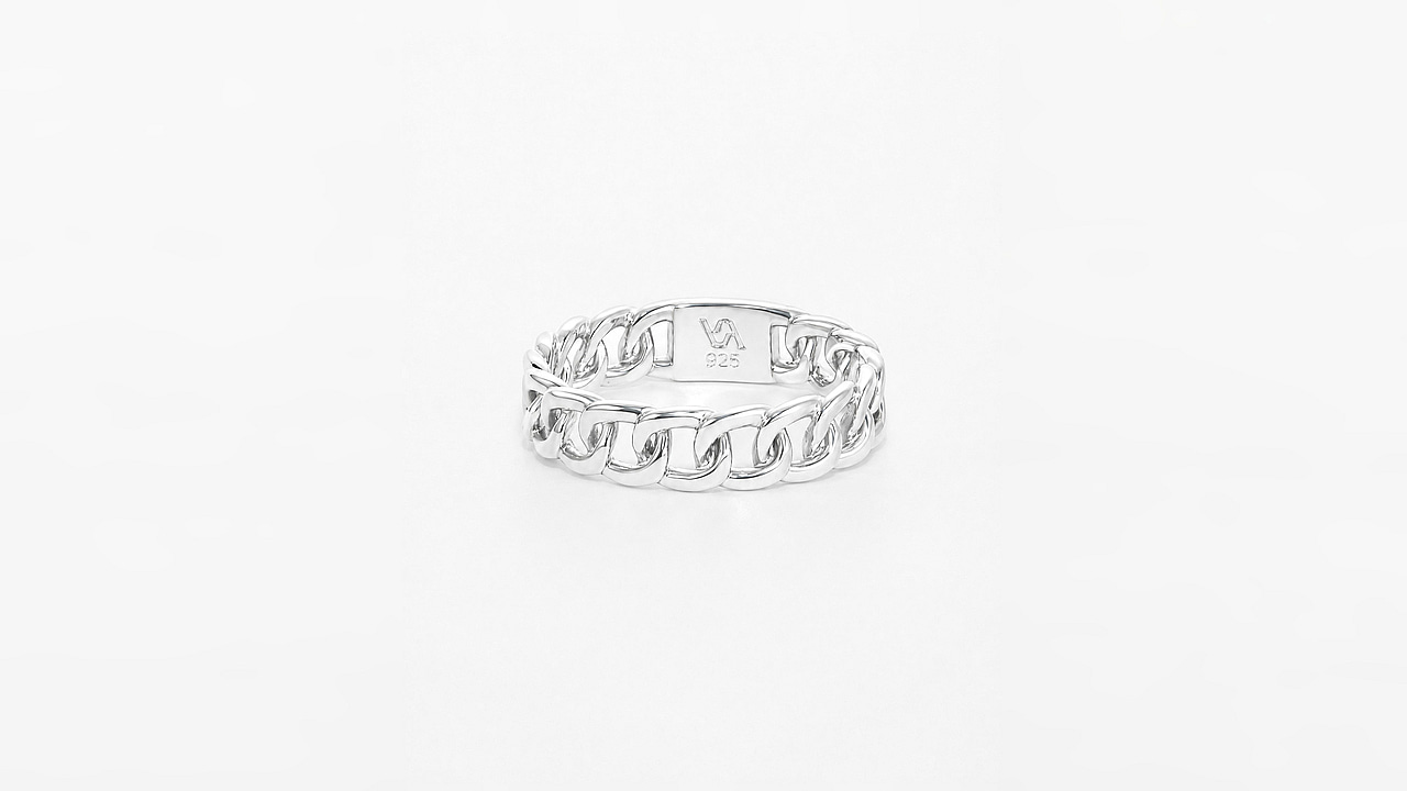 Cuban chain Ring medium