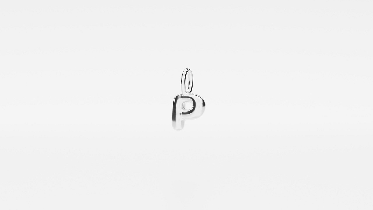 Letter charms A-Z size 12.7mm - view 19