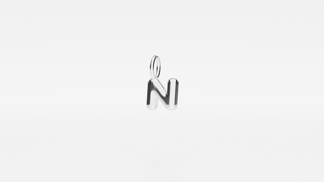 Letter charms A-Z size 12.7mm - view 17