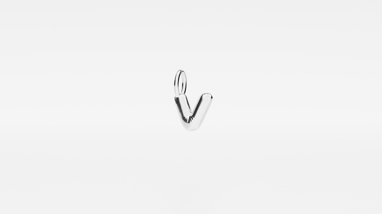 Letter charms A-Z size 12.7mm - view 25