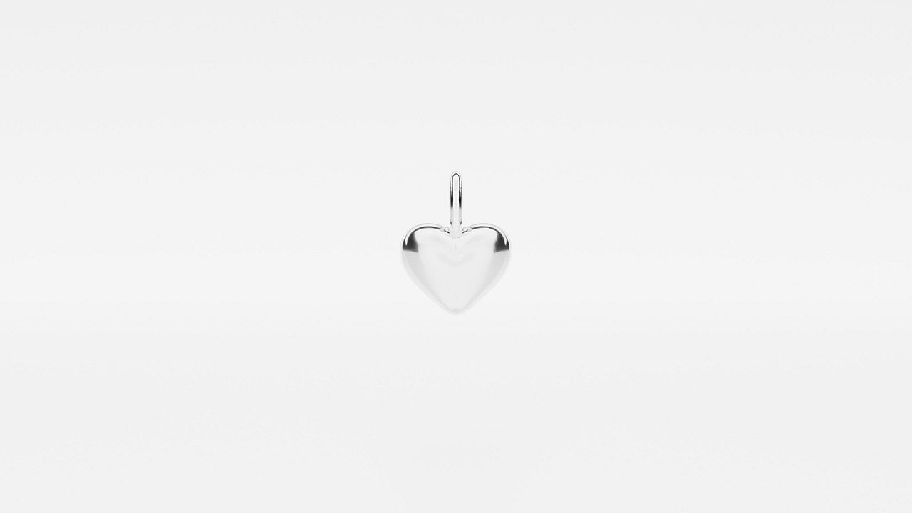 Heart Charm - view 3