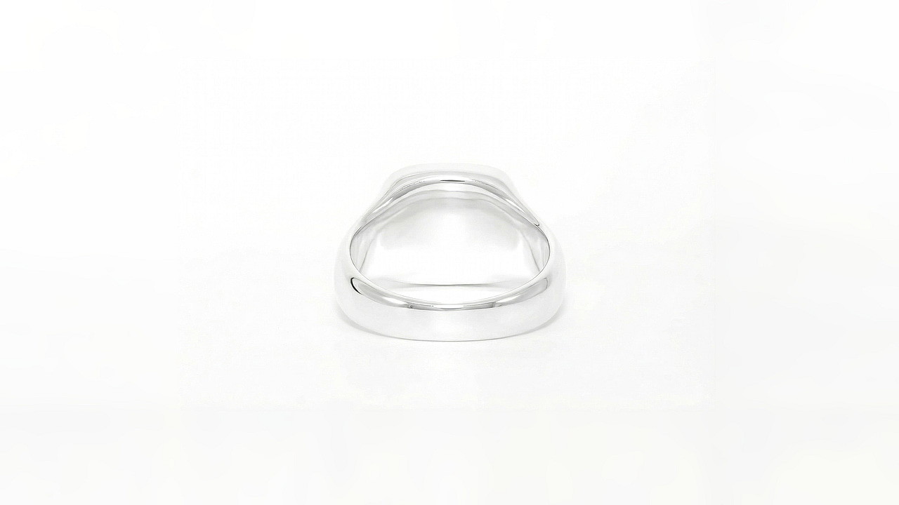 Qubic Siegelring quadratisch