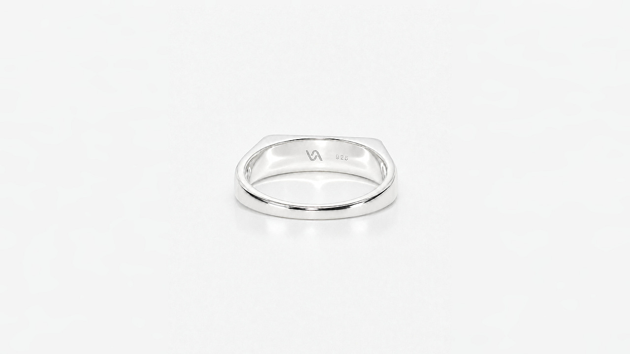 Signet Ring square medium - view 3