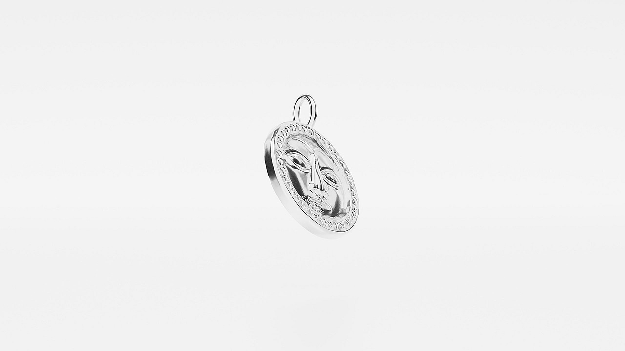 Nok Ancient Coin Pendant - view 3