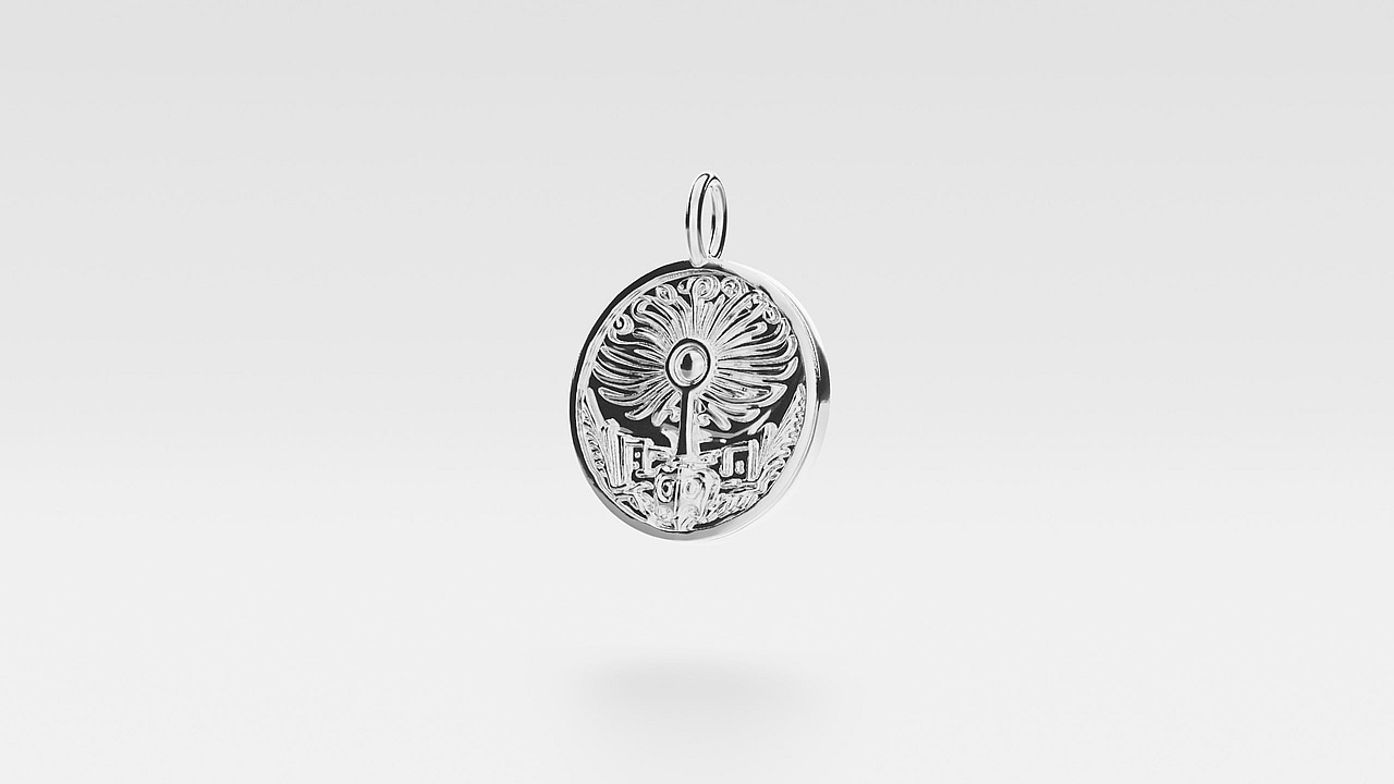 Akkadian Empire Coin Pendant 9g - view 2