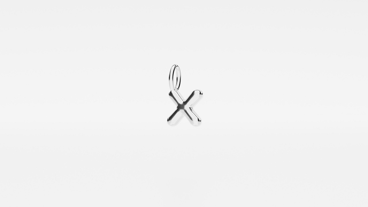 Letter charms A-Z size 12.7mm - view 27