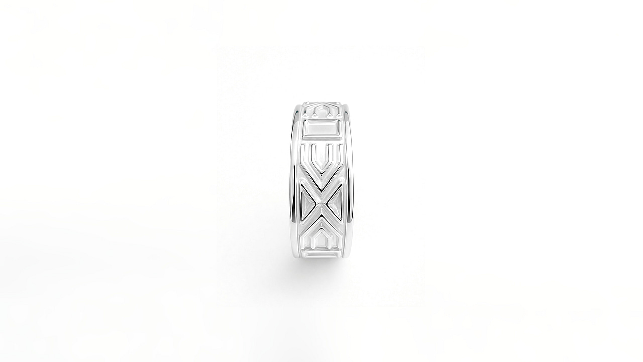 Adamas Ring Silber bold