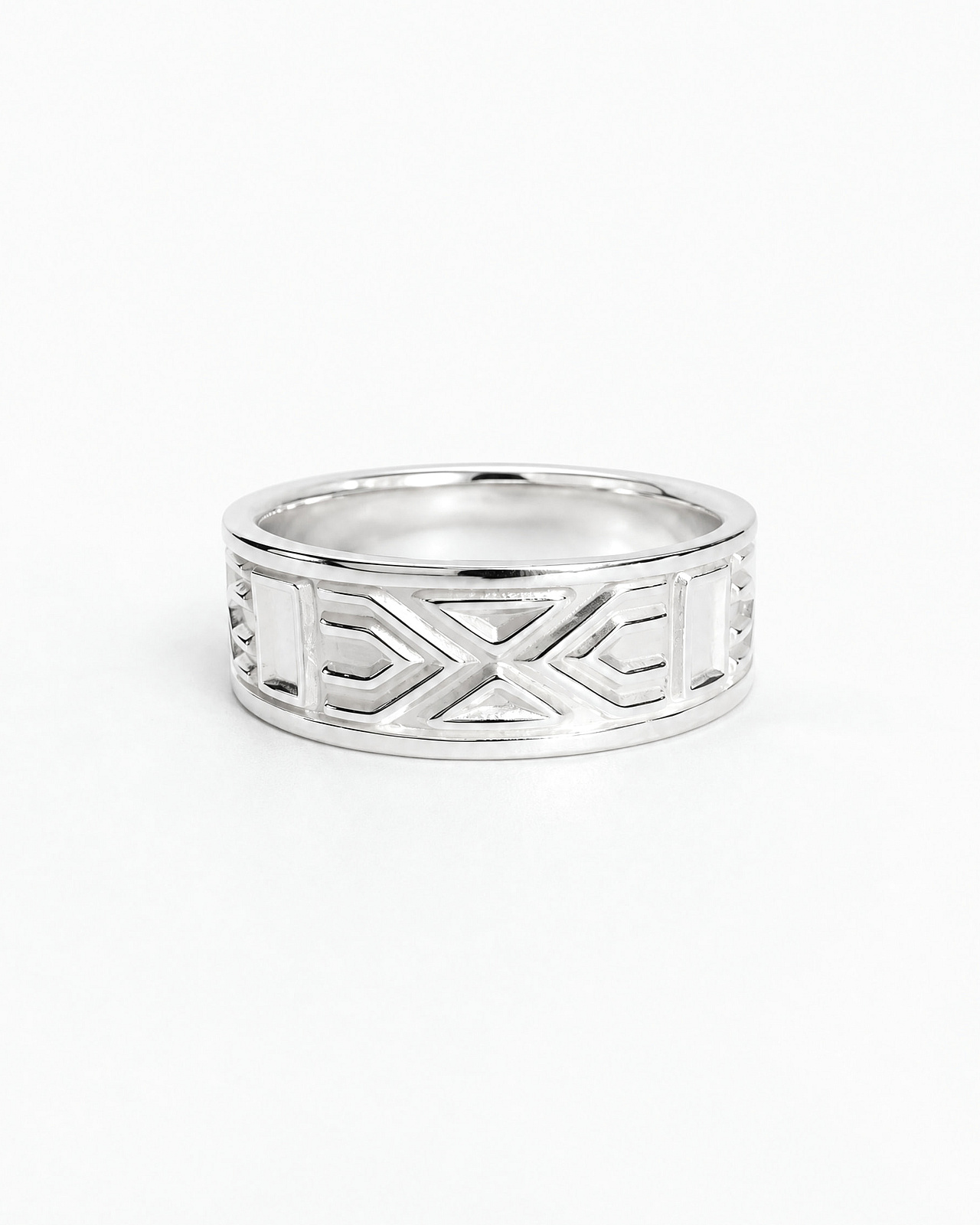 Adamas Ring Silber bold