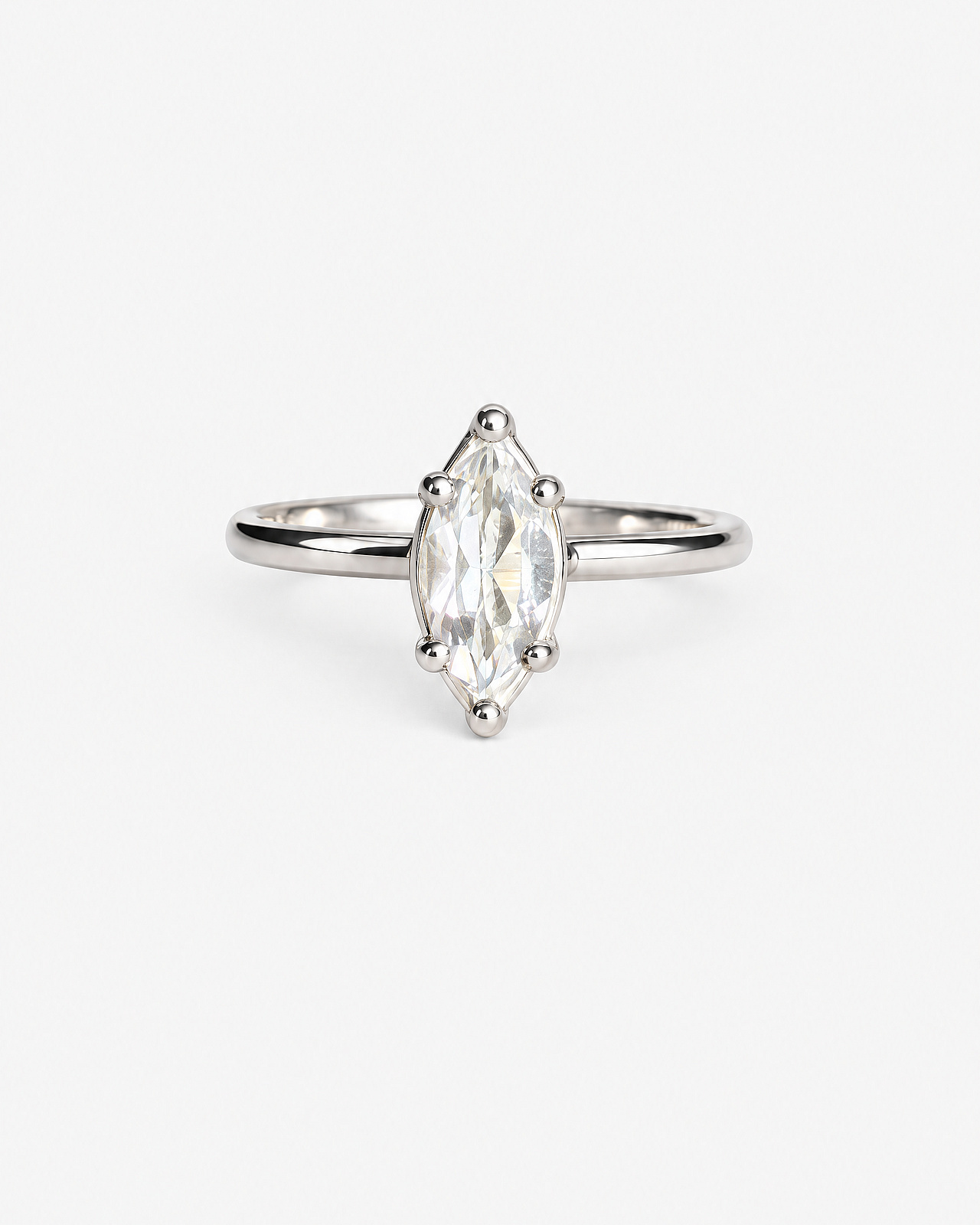 Solitaire Marquise