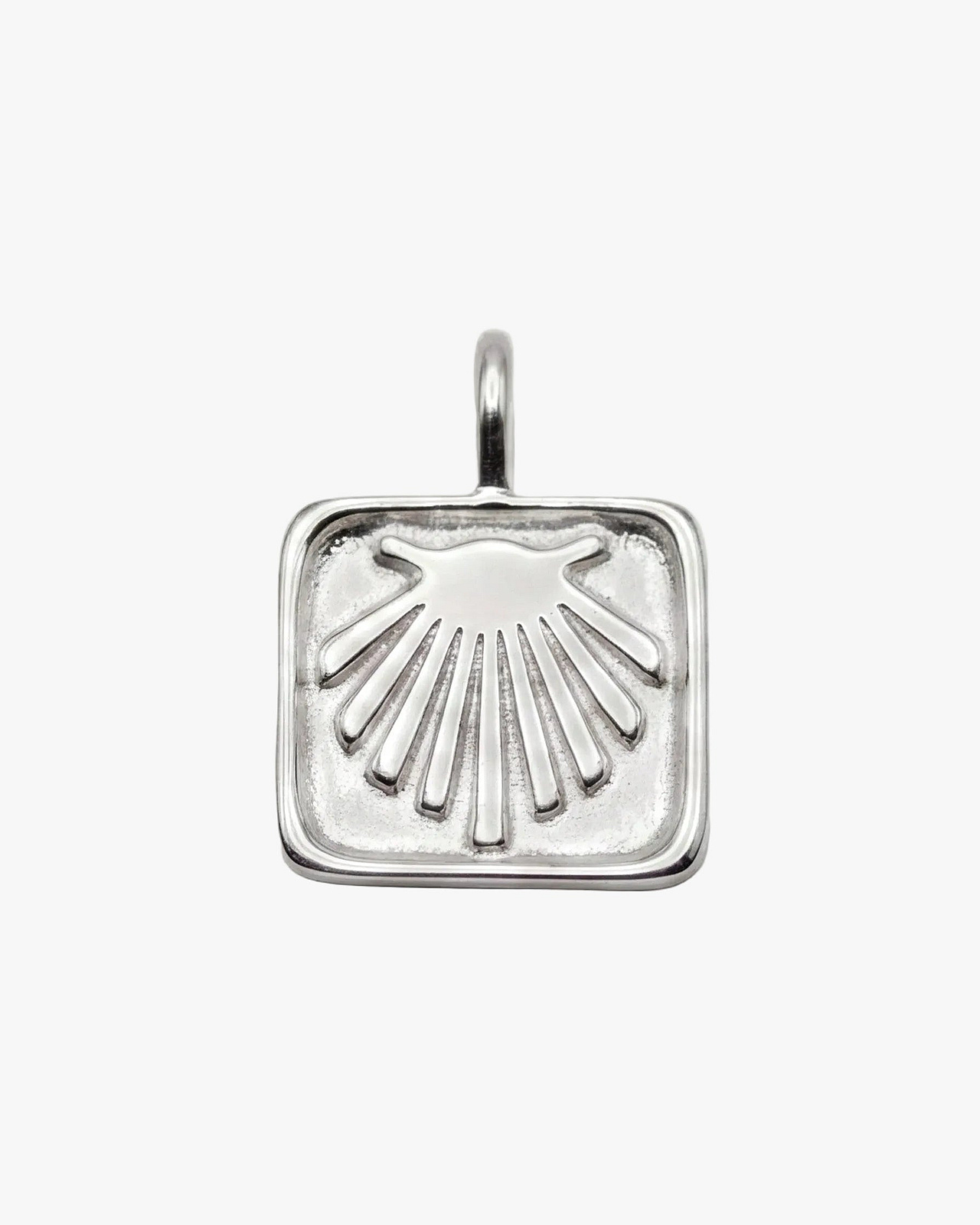 Camino de Santiago Charm quadratisch (10 x 9mm)
